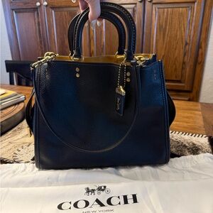 Coach Rogue 30 Regenerative Leather
